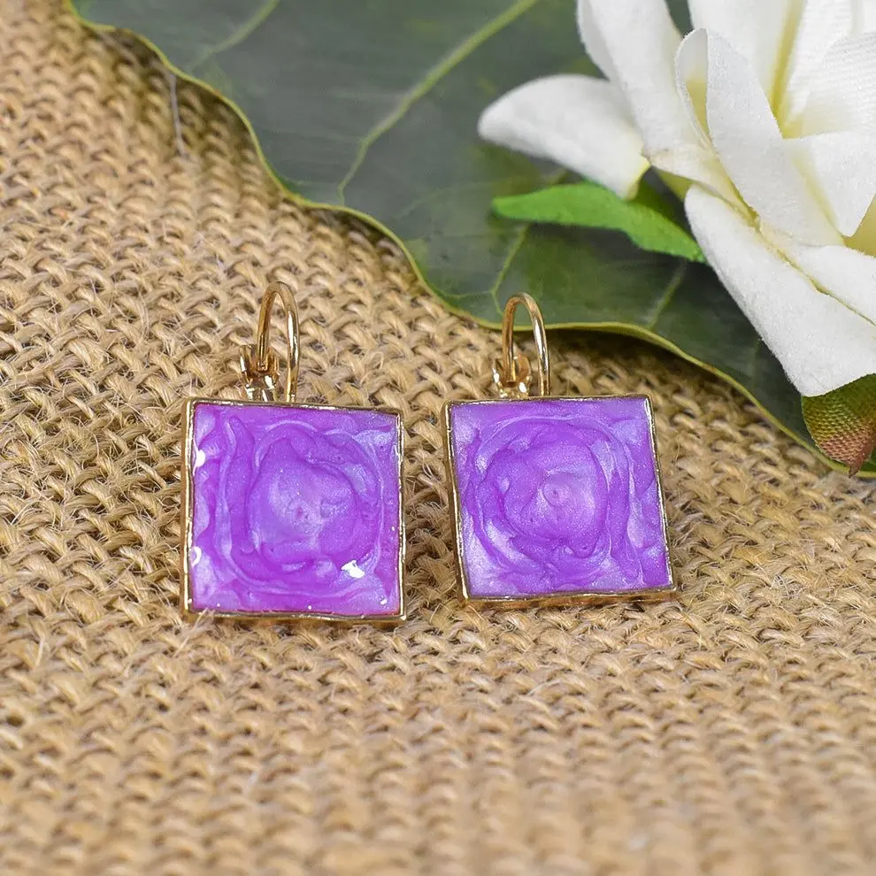 Modern Square Earring